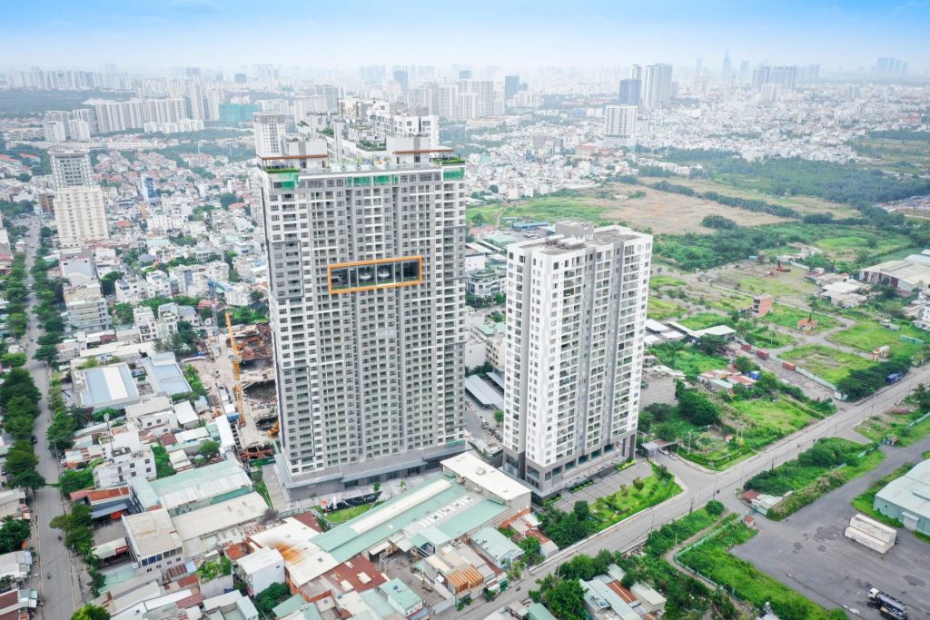 Dự án ven sông Sky89 của An Gia tại quận 7 (ảnh thực tế)