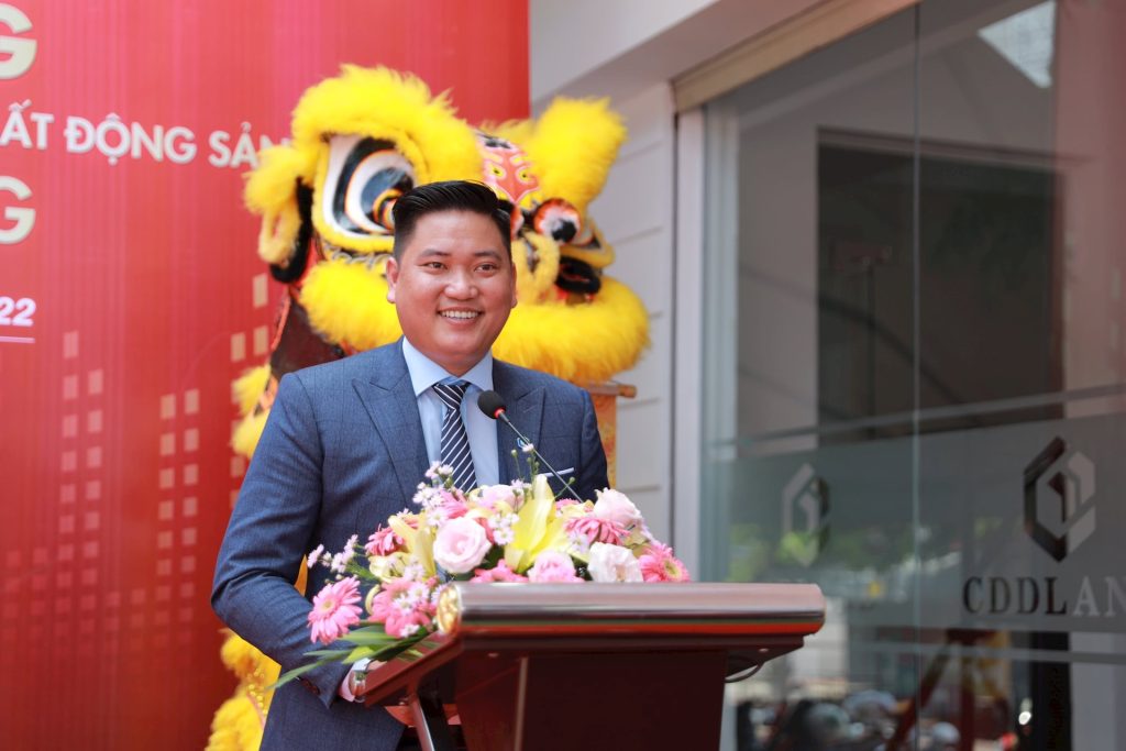 Ông Quách Hoàng Dương phát biểu