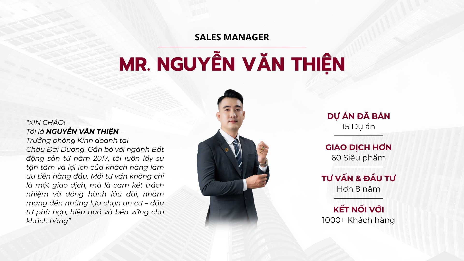 Nguyễn văn thiện sales manager