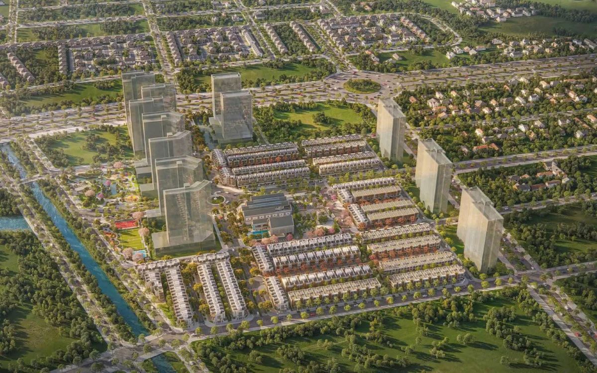 Phối cảnh dự án Spring Ville