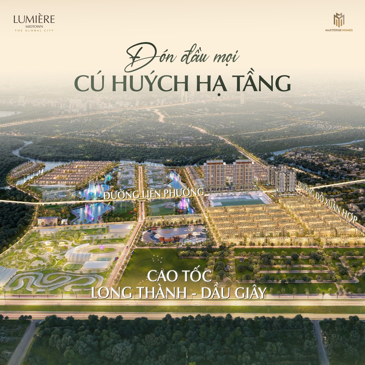 LUMIÈRE Midtown đón đầu điểm rơi hạ tầng