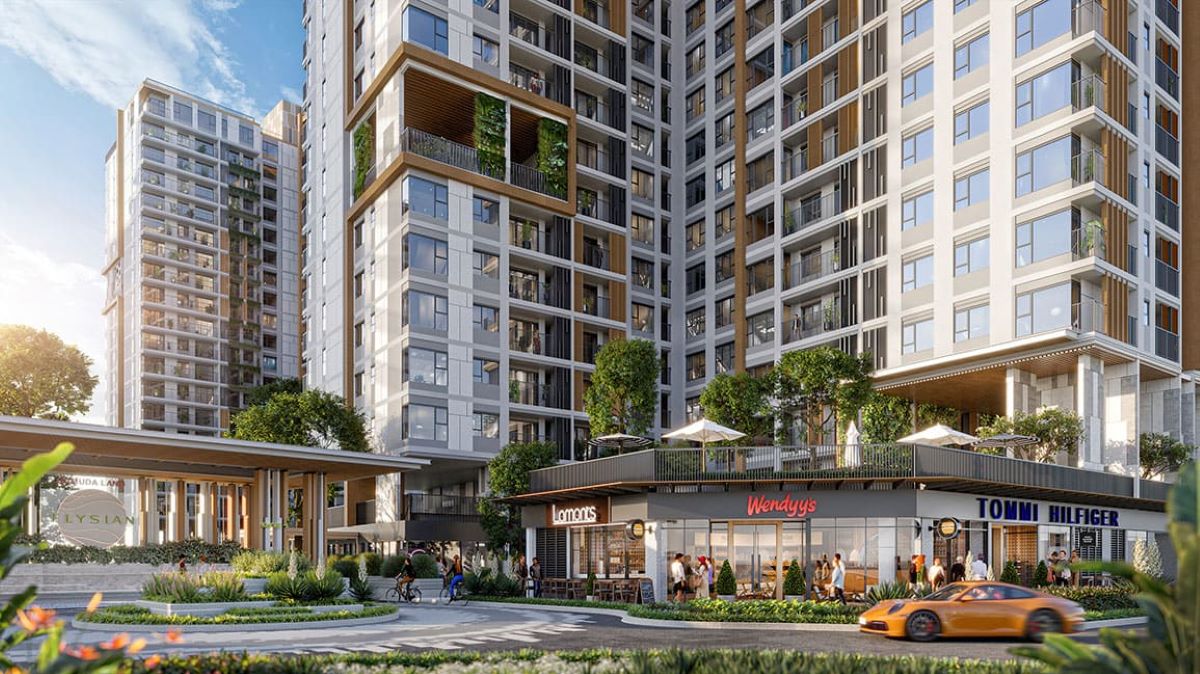 Shophouse tại dự án Elysian