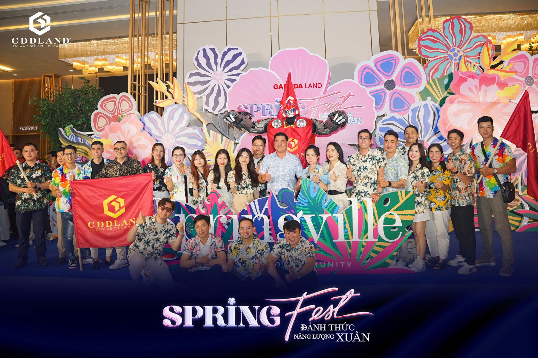 Châu Đại Dương bùng nổ cùng sự kiện kick-off Spring Ville